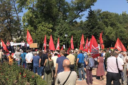 Кубань: Протестные митинги потребовали отставки правительства и отмены антинародных реформ