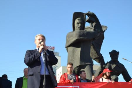 Митинг в Нижнем Новгороде. «Пенсионный рубеж обороны – последний перед гибелью народа!»