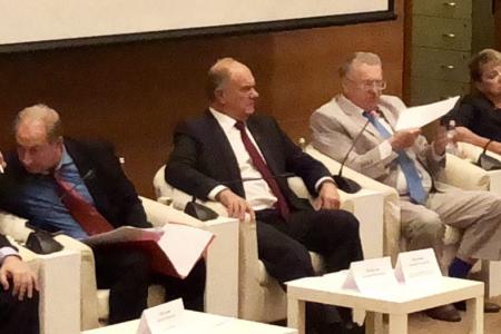 Г.А. Зюганов: «Мы внесли 12 поправок в закон о выборах и считаем, что дебаты обязательны»