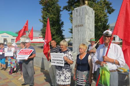 Протесты на Тамбовщине усиливаются
