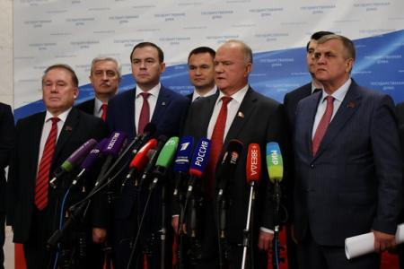 Г.А. Зюганов: «Сегодня принимается закон из категории национального предательства и социального терроризма»