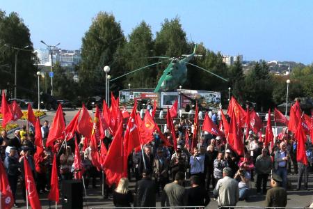 В Чувашии прошли массовые митинги за отмену пенсионной «реформы»