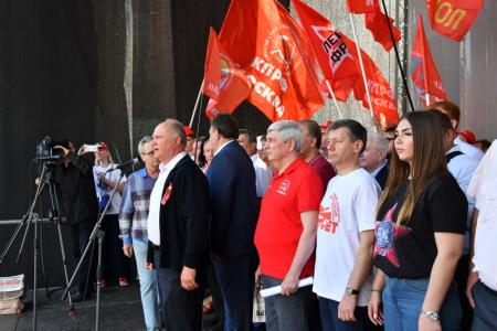 Г.А. Зюганов: Мы проводим акцию протеста против людоедской реформы, которую почему-то назвали пенсионной