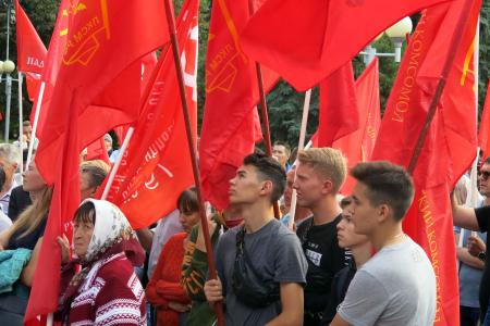 В Чувашии  прошли массовые митинги против повышения пенсионного возраста