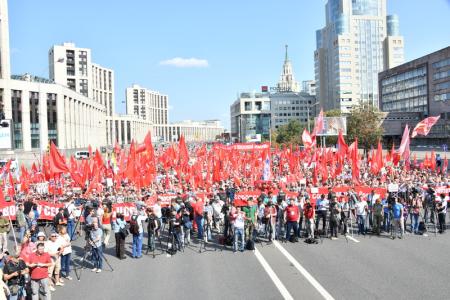 Г.А. Зюганов: Мы проводим акцию протеста против людоедской реформы, которую почему-то назвали пенсионной