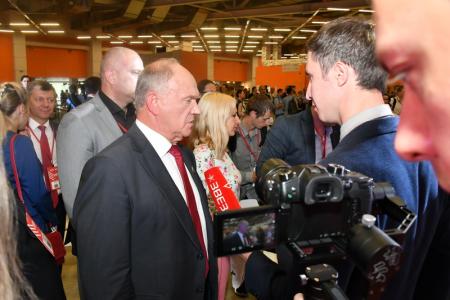 Г.А. Зюганов принял участие в открытии 31-й Московской международной книжной выставки-ярмарки