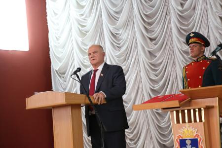 Коммунист А.Е. Клычков вступил в должность губернатора Орловской области