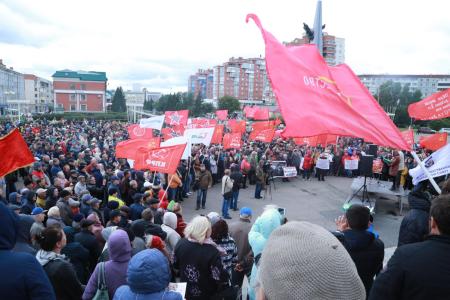 Путину не удалось убедить омичей, что пенсионная реформа нужна