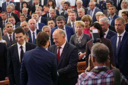 Коммунист А.Е. Клычков вступил в должность губернатора Орловской области
