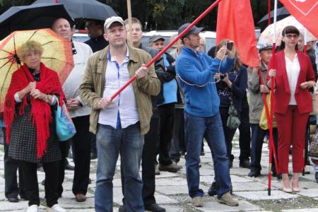 Нам не нужны послабления в пенсионной реформе, нам нужна ее отмена! Митинг КПРФ в Амурской области