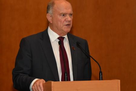 Г.А. Зюганов: «Мы внесли 12 поправок в закон о выборах и считаем, что дебаты обязательны»