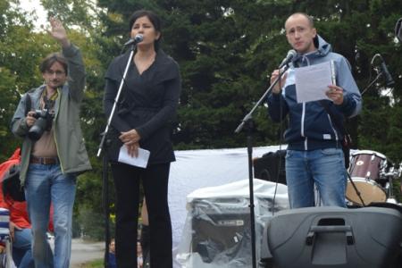 Алтайский край. В Барнауле прошел массовый митинг против повышения пенсионного возраста