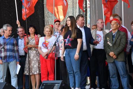 Г.А. Зюганов: Мы проводим акцию протеста против людоедской реформы, которую почему-то назвали пенсионной