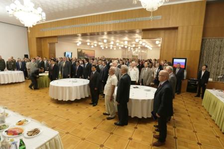 В посольстве КНДР состоялся торжественный прием по случаю 70-й годовщины образования Корейской Народно-Демократической Республики