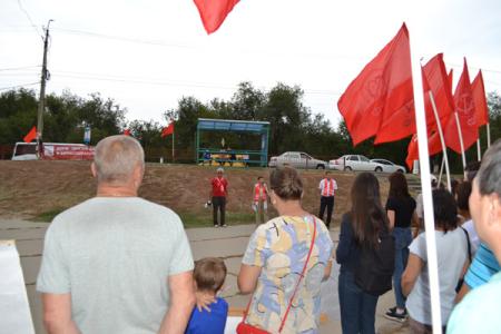 Республика Калмыкия. Николай Арефьев выступил на митинге КПРФ против пенсионной «реформы»  