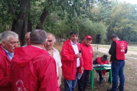 Дагестан. Коммунисты Махачкалы провели митинг против пенсионной «реформы»