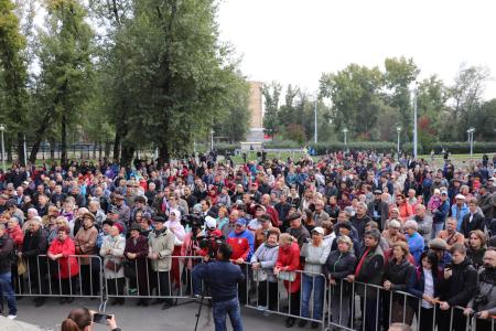 Юрий Афонин на митинге против повышения пенсионного возраста в Абакане: Хакасские избиратели напомнили власти, что голос народа надо слышать!