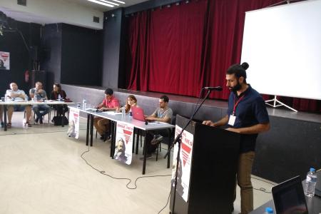 Секретарь ЦК ЛКСМ РФ Роман Кононенко принял участие в фестивале Коммунистической молодежи Греции