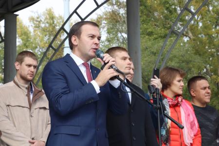 Юрий Афонин на митинге против повышения пенсионного возраста в Абакане: Хакасские избиратели напомнили власти, что голос народа надо слышать!
