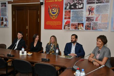 Юрий Афонин встретился с молодыми политиками из США