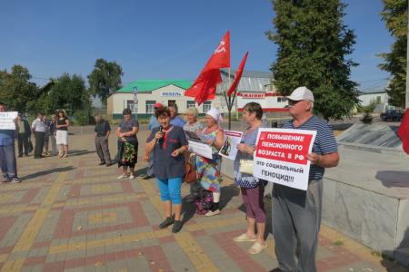 Протесты на Тамбовщине усиливаются