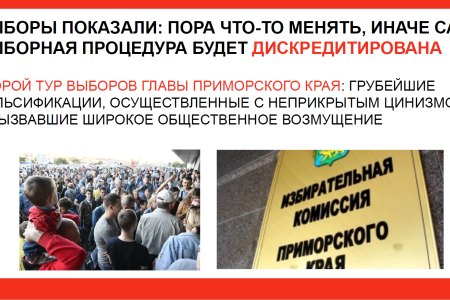 В.Ф. Рашкин: «Конкурентность, открытость, легитимность» российских выборов во время каждой избирательной кампании сталкиваются с суровой реальностью