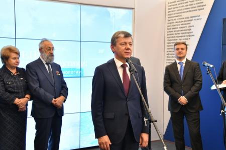 Д.Г. Новиков выступил на открытой Н.М. Харитоновым в Госдуме выставке, посвященной русской Арктике
