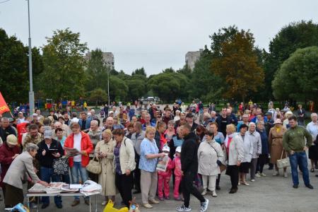 Митинг в Вологде: «НЕТ!» произволу антинародного режима