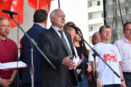 Г.А. Зюганов: Мы проводим акцию протеста против людоедской реформы, которую почему-то назвали пенсионной