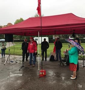 В Псковской области прошел третий этап народного  протеста