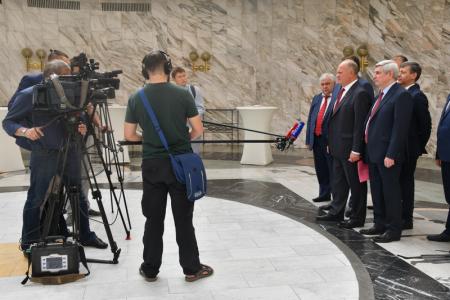 Г.А. Зюганов провел встречу с Генеральным секретарем ЦК Коммунистической партии Вьетнама товарищем  Нгуен Фу Чонгом