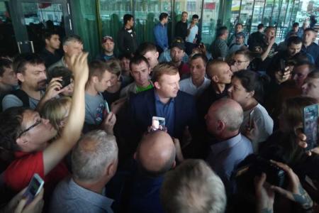 Жители Приморья протестуют против грязных выборов