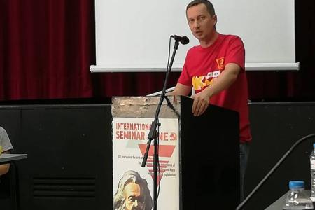 Секретарь ЦК ЛКСМ РФ Роман Кононенко принял участие в фестивале Коммунистической молодежи Греции