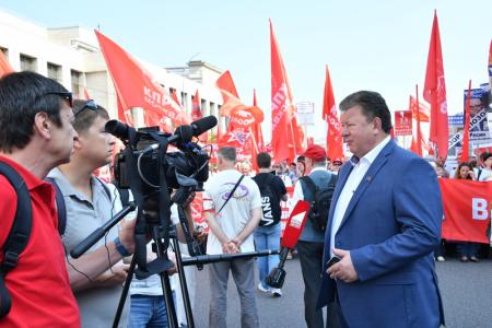 Г.А. Зюганов: Мы проводим акцию протеста против людоедской реформы, которую почему-то назвали пенсионной