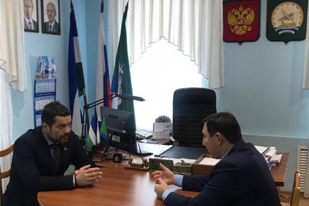 Александр Ющенко побывал в Стерлибашевском и Фёдоровском районах республики Башкортостан