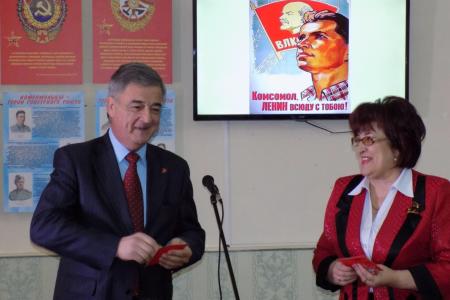 Рязанская область. В Сасово открылась выставка к 100-летию Ленинского комсомола