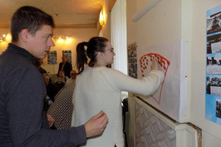 Рязанская область. В Сасово открылась выставка к 100-летию Ленинского комсомола