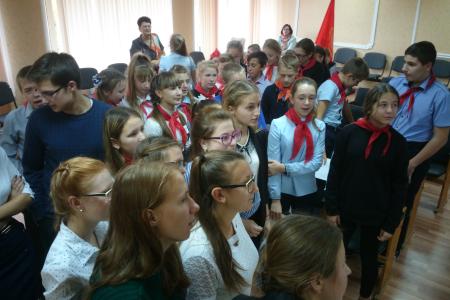 Пионерский сбор, посвященный столетию Ленинского комсомола, прошёл во Владимирской области