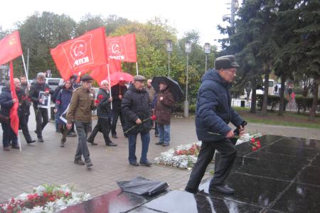 Ярославцы почтили память защитников Советской власти 