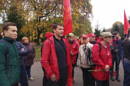 Калининград. Новая городская аллея в честь 100-летия Комсомола!