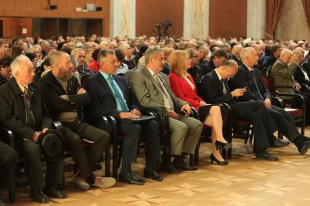 Делегации коммунистических партий, входящих в СКП-КПСС, приняли участие в Политисполкоме ЦС СКП-КПСС и торжественном Пленуме ЦК ПКРМ