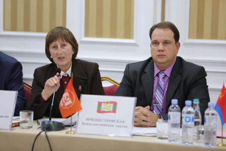 Делегации коммунистических партий, входящих в СКП-КПСС, приняли участие в Политисполкоме ЦС СКП-КПСС и торжественном Пленуме ЦК ПКРМ