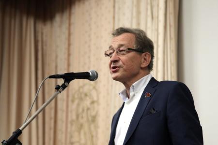 Владимир Поздняков поздравил с 25-летием коллектив газеты «Русь Державная»