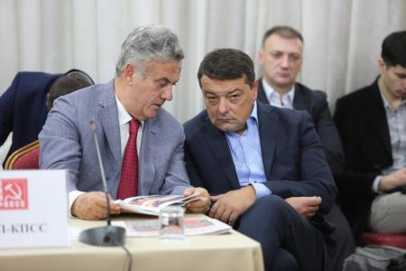 Делегации коммунистических партий, входящих в СКП-КПСС, приняли участие в Политисполкоме ЦС СКП-КПСС и торжественном Пленуме ЦК ПКРМ