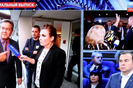 Юрий Афонин – либералу Леониду Гозману в эфире «России-1»: «Вы уже двадцать лет воюете со своей страной и народом»