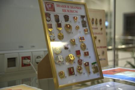 В Рязани открылась выставка к 100-летию Ленинского комсомола