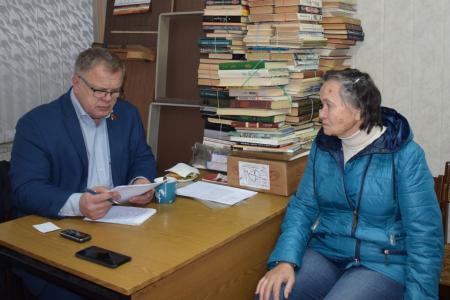 Московская область. Депутат-коммунист Александр Наумов провел прием граждан в г. Серпухове