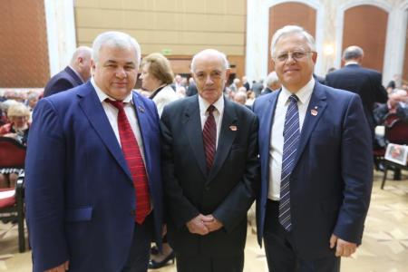 Делегации коммунистических партий, входящих в СКП-КПСС, приняли участие в Политисполкоме ЦС СКП-КПСС и торжественном Пленуме ЦК ПКРМ