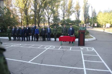 Казбек Тайсаев принял участие в траурных мероприятиях в Донецкой Народной Республике