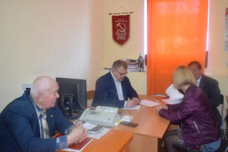 Московская область. Депутат-коммунист Александр Наумов провел прием граждан городского округа Кашира